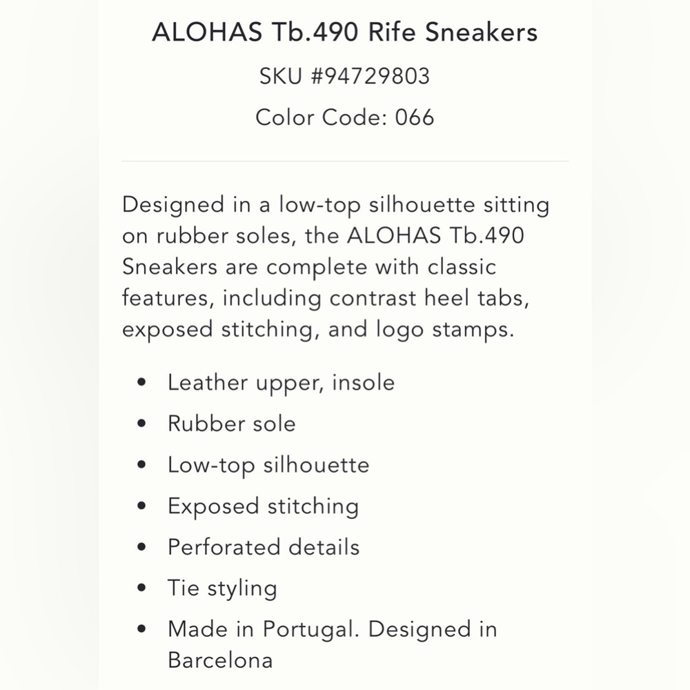 NWB: ALOHAS Sneakers from Anthropologie - sold out - Picture 4 of 12